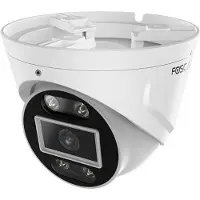 Foscam T5EP, IP-Sicherheitskamera, Draußen, Kabelgebunden, Amazon Alexa & Google Assistant, 4500 K, FCC, CE, WEEE