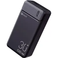 C-TECH Powerbanka 30000mAh, Li-Pol, 20W, USB-C/USB-A/micro USB