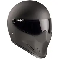 Bandit Crystal Helm, schwarz matt, L (59/60)