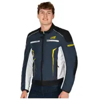 FASTWAY T-2212 Motorrad Teamjacke Unisex Polyestergewebe blau, L