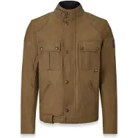Belstaff Brooklands Motorrad Wachsjacke, sand, L