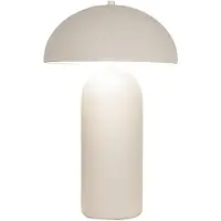 Zambelis Tischleuchte 23007, weiß, Keramik, Höhe 48 cm, E27