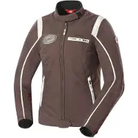 IXS Ridley Damen Textiljacke, braun/weiß, S