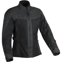 Difi Joni Aerotex Damen Motorrad Textiljacke, schwarz, M