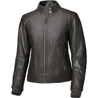 Held Barron Damen Motorrad Lederjacke, braun, 44