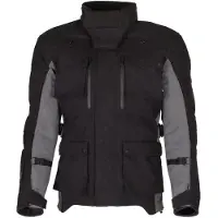 Merlin Solitude D3O Motorrad Textiljacke, schwarz/grau, S