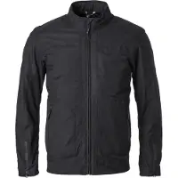 GMS Downtown Schwarz Wasserdichte Textiljacke Größe 3XL
