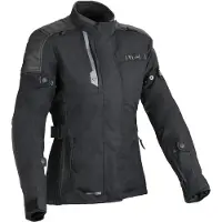 Difi Firenze 3 Aerotex wasserdichte Damen Motorrad Textiljacke, schwarz, 2XL