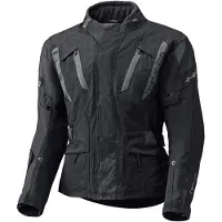 Held 4-Touring wasserdichte Motorrad Textiljacke, schwarz, 325