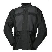 IXS Bamako Textiljacke, schwarz, 120G