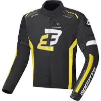 Bogotto GPX Wasserdichte Schwarz Neon Gelb Motorrad Textiljacke Größe XS