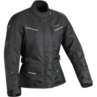 Difi Cage Aerotex wasserdichte Damen Motorrad Textiljacke, schwarz, S