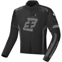Bogotto GPX Wasserdichte Schwarz Grau Motorrad Textiljacke Größe XS