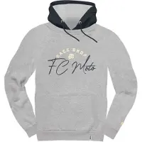 FC-Moto FCM-Sign Damen Hoodie, hellgrau, XS/S