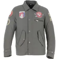Helstons Terry wasserdichte Motorrad Textiljacke, khaki, S