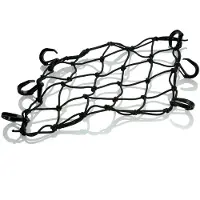 Booster Gepäcknetz Schwarz Schwarz One Size
