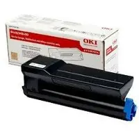 OKI MB480 Black Toner Cartridge, 12000 Seiten, Schwarz