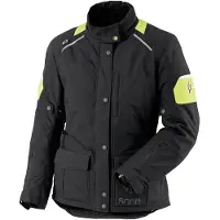 SCOTT Turn DP Damen Motorrad Textiljacke, schwarz/gelb, 38