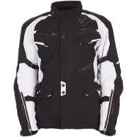 Modeka Karoo Textiljacke, schwarz/hellgrau, S