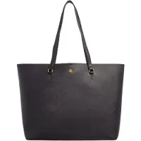 Ralph Lauren für Damen. 431911655001 Karly large cross body tote bag schwarz (OSFA), Lässig, Leder