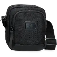 Joumma Bags Herren-Kreuztasche mit zwei Fächern Pepe Jeans Blackmore, schwarz , 7055242