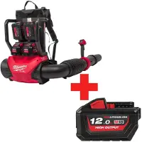 Milwaukee M18 F2BPB-124 FUEL 18V Li-Ion accu bladblazer set (4x 12.0Ah accu)