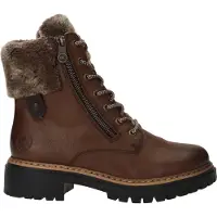 Rieker Veterschoenen Hoog Veterschoenen Hoog - cognac - Maat 42