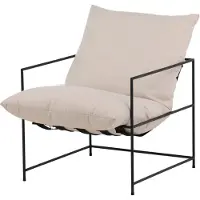 Ebuy24 Akzentstuhl Sedalia Weiß