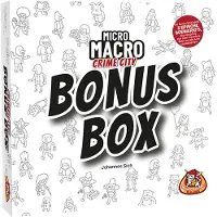 White goblin games Micromacro – Crime City Bonusbox – Brettspiel