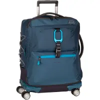 Piquadro Corner 2.0 4-Rollen Trolley in Handgepäckgröße Blau