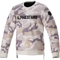 Alpinestars Legit Crew Fleece Motorrad Pullover, camouflage, L