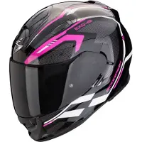 Scorpion Integralhelm -491 KRIPTA Schwarz Rosa Weiß größe XS