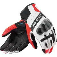 REV'IT! REV’IT! Ritmo Schwarz Neon Rot Handschuhe Größe 2XL