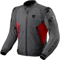 REV'IT! REV’IT! Control Air H2O Jacke Grau Rot Größe 2XL