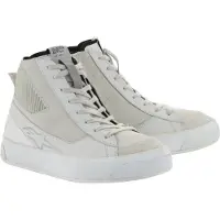 Alpinestars Stella Stated Podium Motorrad-Sneaker Damen Nubuk weiß, 9