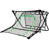VirtuFit Combi Rebounder Kickback Fußballtrainer 113 x 106 x 61 cm