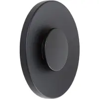 LUCANDE LED-Außenwandleuchte Kayana, schwarz, Alu, 24 cm