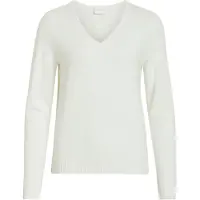 Vila Viril V-ausschnitt Strickpullover