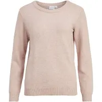 Vila Viril Rundhals Strickpullover