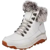 Rieker Damenstiefeletten W0063-80 weiss 38