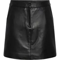 Y.A.S Lederrock "YASLYMA HMW LEATHER SKIRT NOOS"