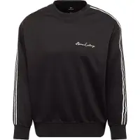 Armani Exchange für Herren. 8NZMSGZ9N1Z1200 Schwarzes Sweatshirt (L), Lässig, Polyester, Modal, Langarm
