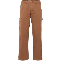 Jack & Jones Cargohose "JPSTEDDIE CARPENTER PANTS NOOS", Herren, Gr. 32, Länge 30, orange (rubber), Web, Obermaterial: 100% Baumwolle, unifarben, loose fit knöchellang, Hosen Cargohose