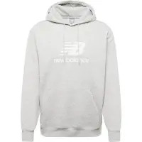 New Balance - Sport Essentials Fleece Logo Hoodie - Hoodie Gr S grau