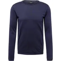 Replay Langarmshirt , Herren, Gr. M, blau (night blau), Jersey, Obermaterial: 100% Baumwolle, regular fit, Shirts Langarmshirt