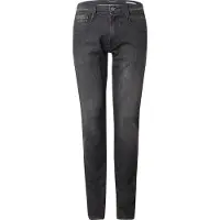 Replay Slim-fit-Jeans "Anbass", Herren, Gr. 36, Länge 36, grau (dunkelgrau 712), Denim/Jeans, Obermaterial: 99% Baumwolle, 1% Elasthan, slim fit normal, Jeans Slim-fit-Jeans