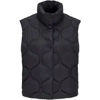 Jack & Jones Sena Quilted Weste Schwarz XL Frau Schwarz XL
