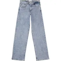 Cars 5-Pocket-Jeans "Jeans Yara", Mädchen, Gr. 9 (128), N-Gr, blau (bleached used), Denim/Jeans, Obermaterial: 99% Baumwolle, 1% Elasthan, Abriebeffekte, loose fit normal, Jeans 5-Pocket-Jeans
