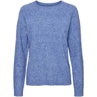 Vero Moda "VMDOFFY LS O-NECK BLOUSE GA NOOS" Materialmix, regular fit