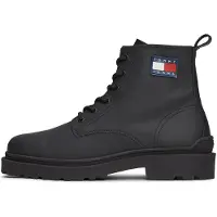 Tommy Hilfiger Tommy Jeans Herren Stiefeletten EM0EM01447 BDS Farbe: Schwarz Größe: 46